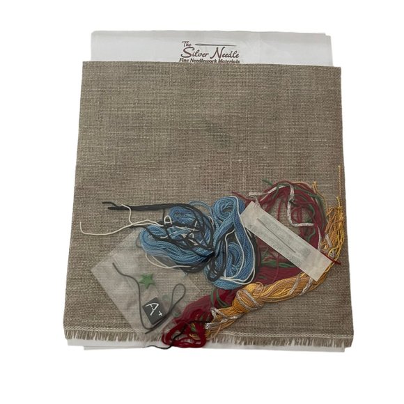 The Silver Needle Cross Stitch Kit Secret Needle Night Golden Old School Days - Picture 2 of 2